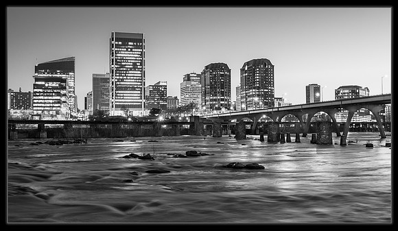 Urban River Morning