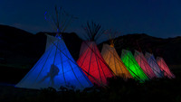 Crow Tribe Teepees