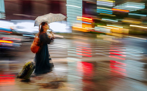 Rainy Night in Tokyo