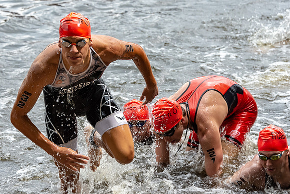 Finishing the Swim