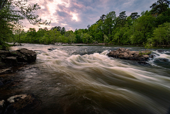 Flowing Sunset
