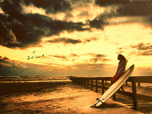 Enjoying the Sunset