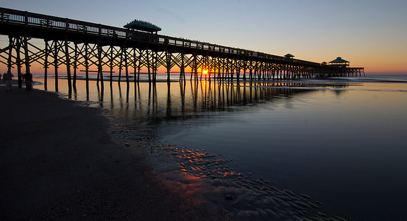 Folly Pier Sunrise