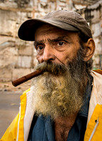 Cuban Cigar Man