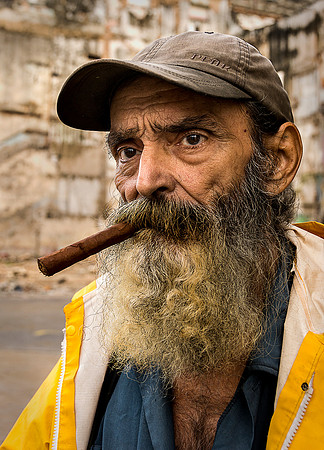 Cuban Cigar Man