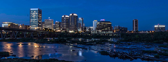Downtown from Floodwall Park