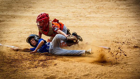 Out At Home Plate