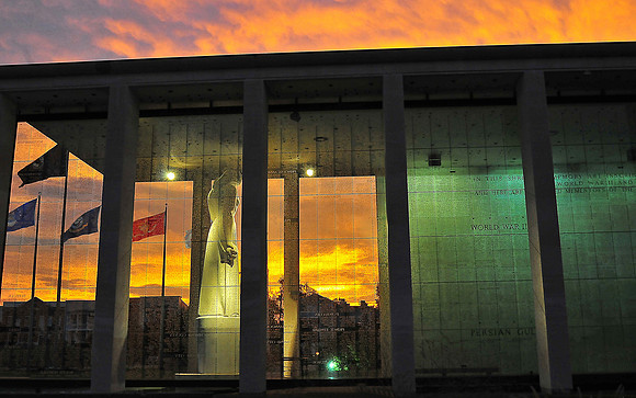 War Memorial Sunset