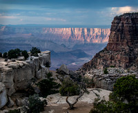 Storm Over Canyon, Sunset