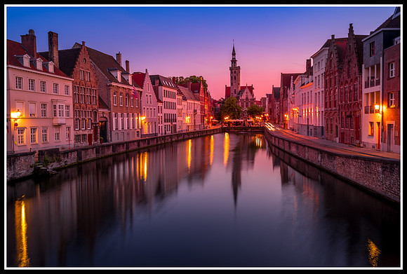 Nighttime in Bruges - HM