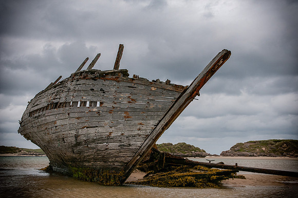 Half a boat won't float