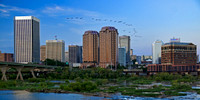 Geese Over Richmond