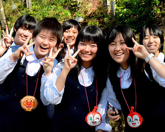 Japanese Students on Hoilday
