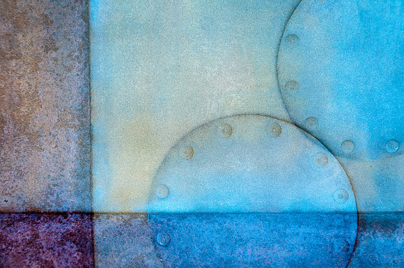 Truck Graveyard Abstract