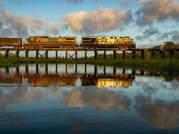 Rails Over River
