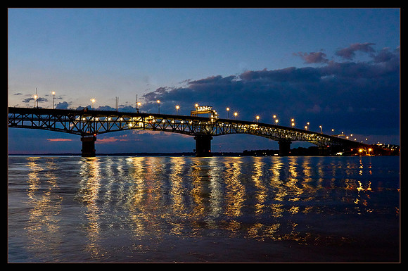 YorkTown at night