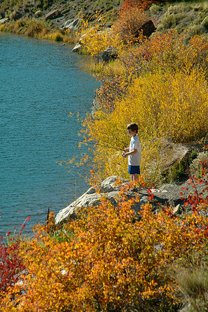 Boy Fishing