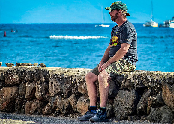 Sitting By The Seashore