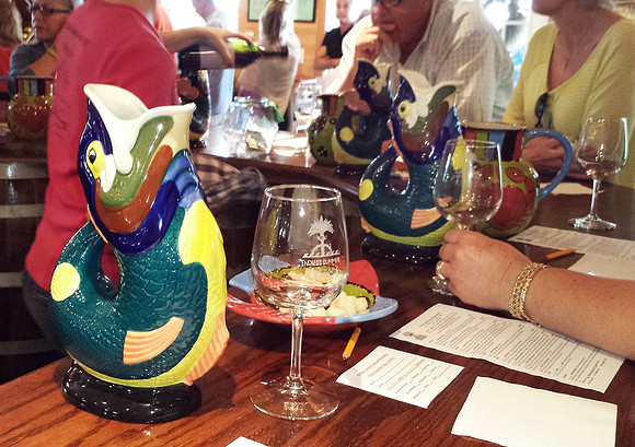 Wine tasting