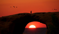Bridge Sunset on Aruba