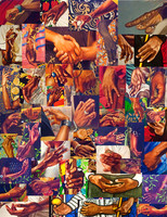 Hands of Kehinde Wiley
