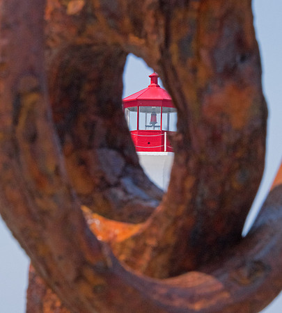 Lighthouse Thru the Anchor