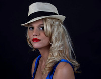 Blonde in a Fedora