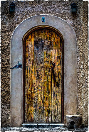 Wooden Door in Old Jaffa