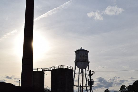 Sunset of industry