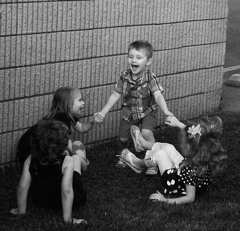 Ring Around the Rosie - BW