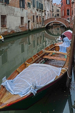 Gondola in Venice Canal