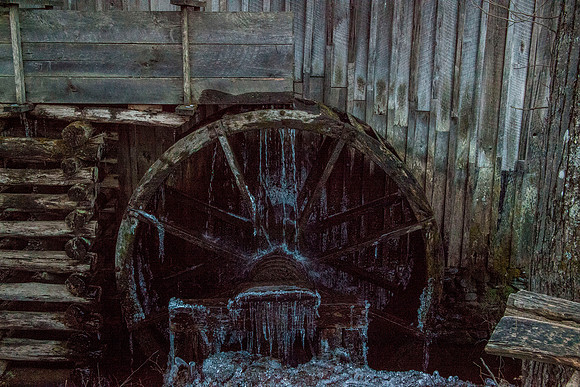 Frozen Water Wheel