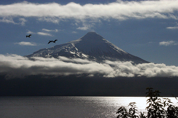 Osorno by Moonlight