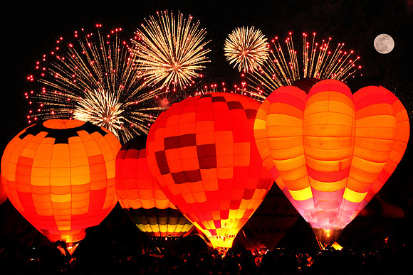 Glow with Fireworks