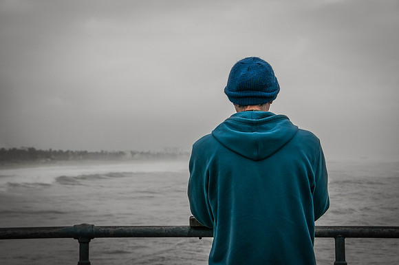 Man in Blue