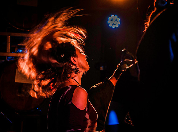 Hair Tossing Girl