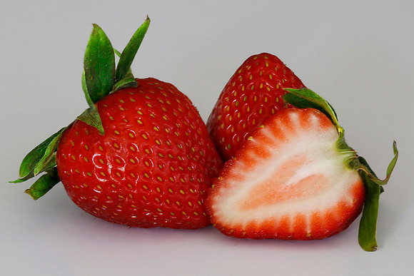 Berries on White