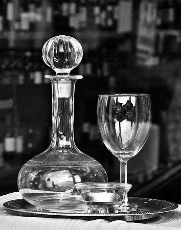 Wine Shop Window Display