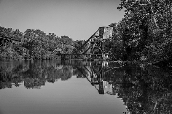 Drawbridge Over Canal