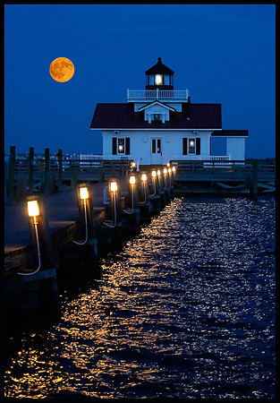 Lighthouse Moonscape