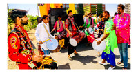 Percussionists at Indian Wedding