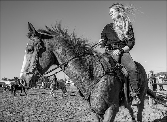 Barrel racing warmup pen