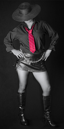Corbata Roja de la Noche
