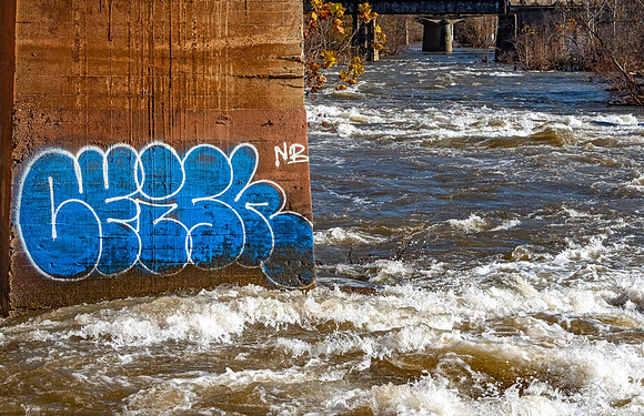 Grafitti on the James