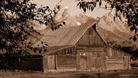 Barn at the Tetons