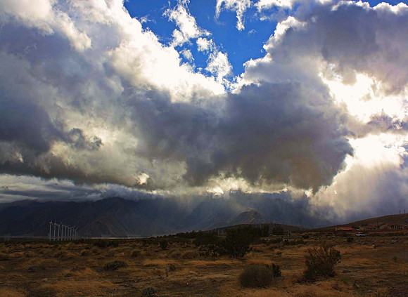 December storm, S Calif