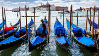 Gondolas in Venice