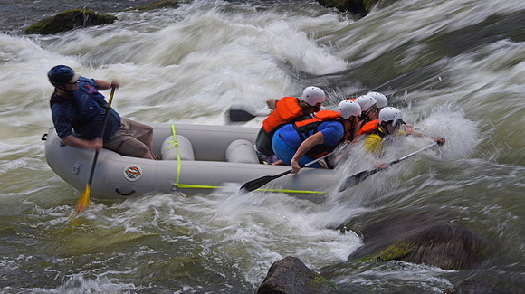 Rafting On The James