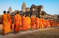 Holy Procession at Angkor Wat