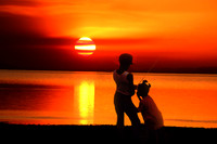Fishing at Sunset